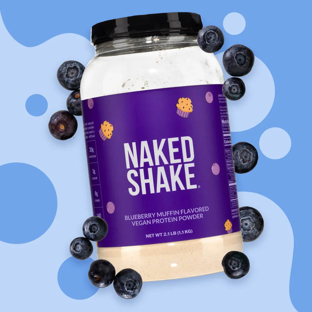 Blueberry Muffin Protein Shake - Blueberry Muffin for Smooth Shakes at Home or On the Go