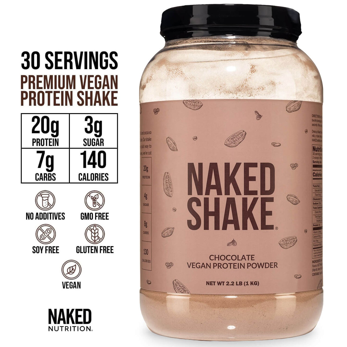Chocolate Protein Shake - Chocolate for Smooth Shakes at Home or On the Go