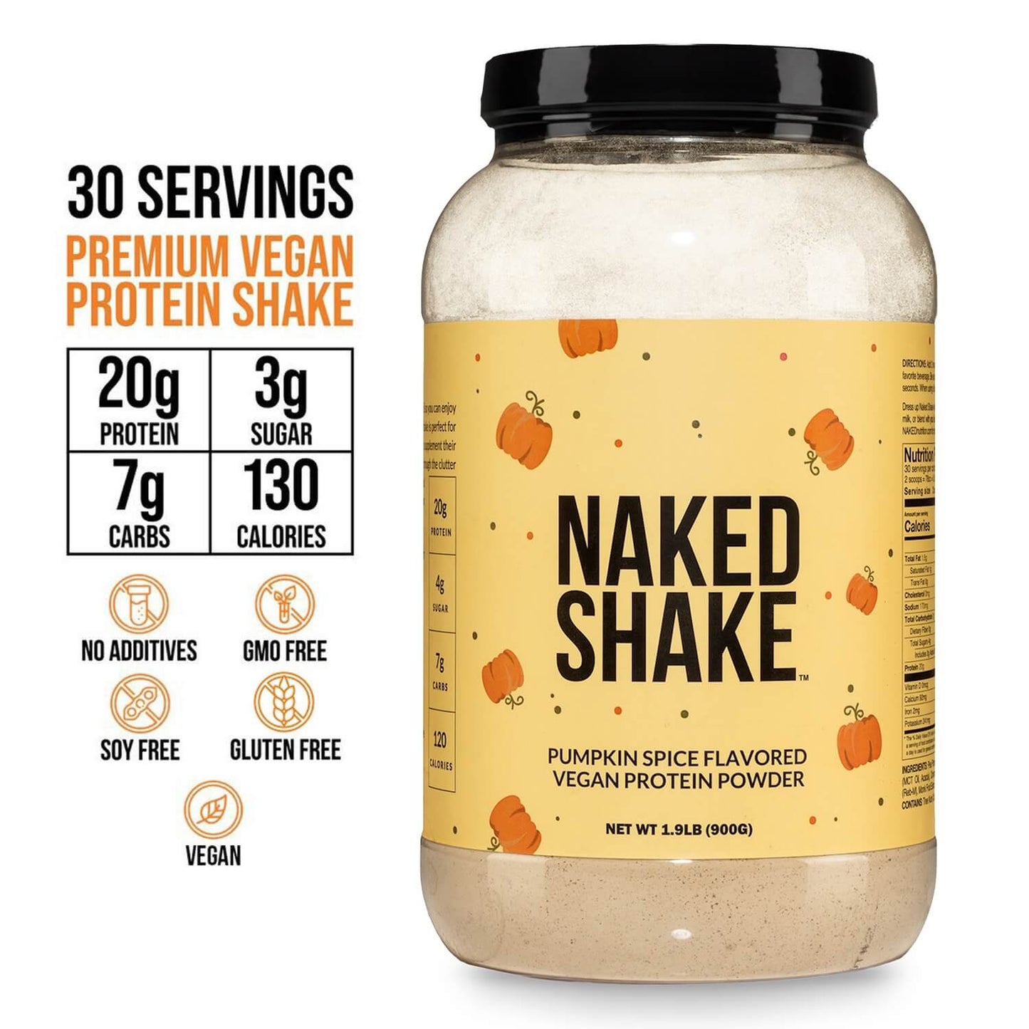 Pumpkin Spice Protein Shake - Pumpkin Spice for Smooth Shakes at Home or On the Go