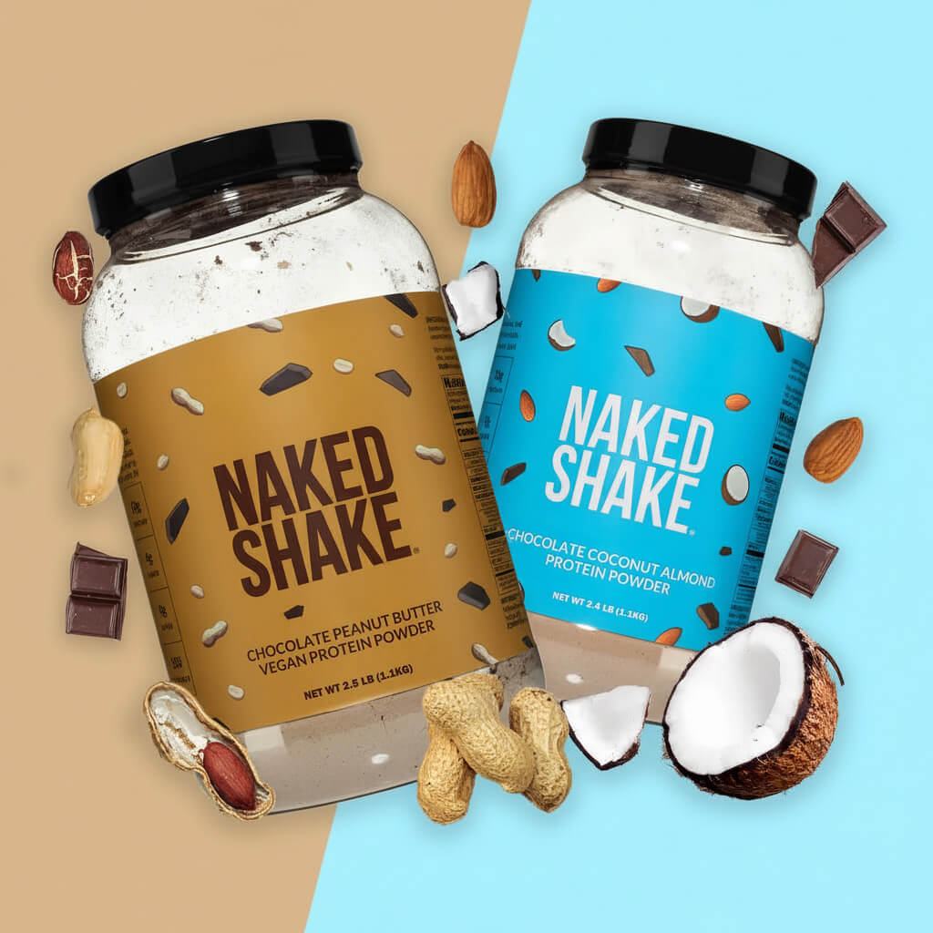 Chocolate Coconut Almond Protein Shake - Chocolate Coconut Almond for Smooth Shakes at Home or On the Go