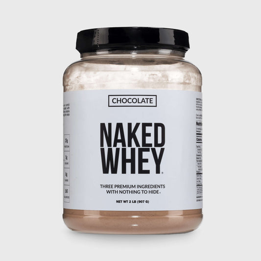 Chocolate Whey Protein Powder - Chocolate - Standard Size for Convenient Daily Protein Mixing
