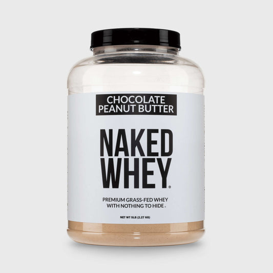 Chocolate Peanut Butter Whey Protein Powder - Chocolate PB for Convenient Daily Protein Mixing