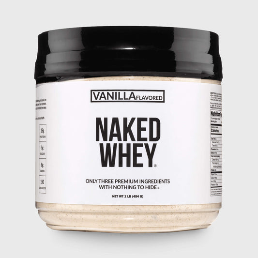 Vanilla Whey Protein Powder 1lb - Vanilla for Convenient Daily Protein Mixing