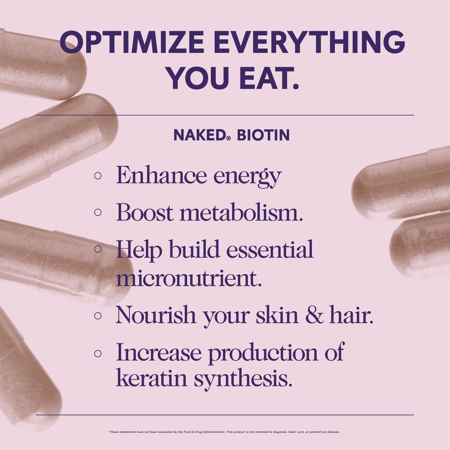 Daily Biotin Supplement - Biotin for Simple Daily Nutrition Routines