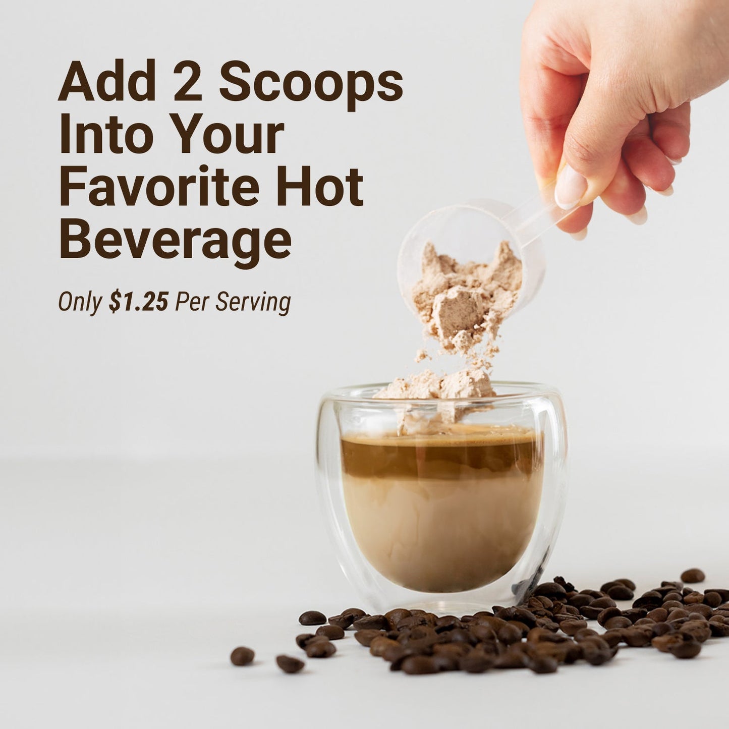 Mocha Coffee Creamer - Mocha Collagen Creamer for Smooth Iced Coffee Protein Routines