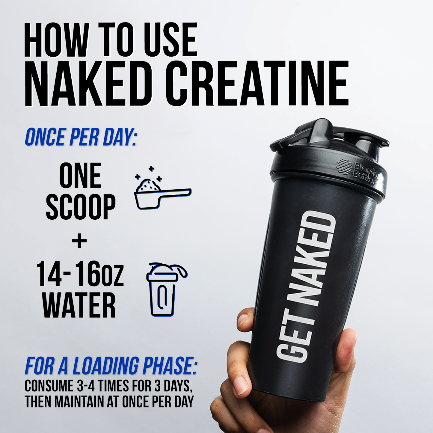 Creatine Monohydrate Powder - Unflavored - Value Size for Simple Pre- or Post-Workout Routines