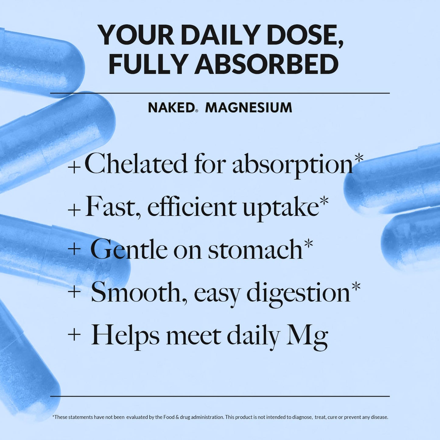 Daily Magnesium Supplement - Magnesium for Simple Daily Nutrition Routines