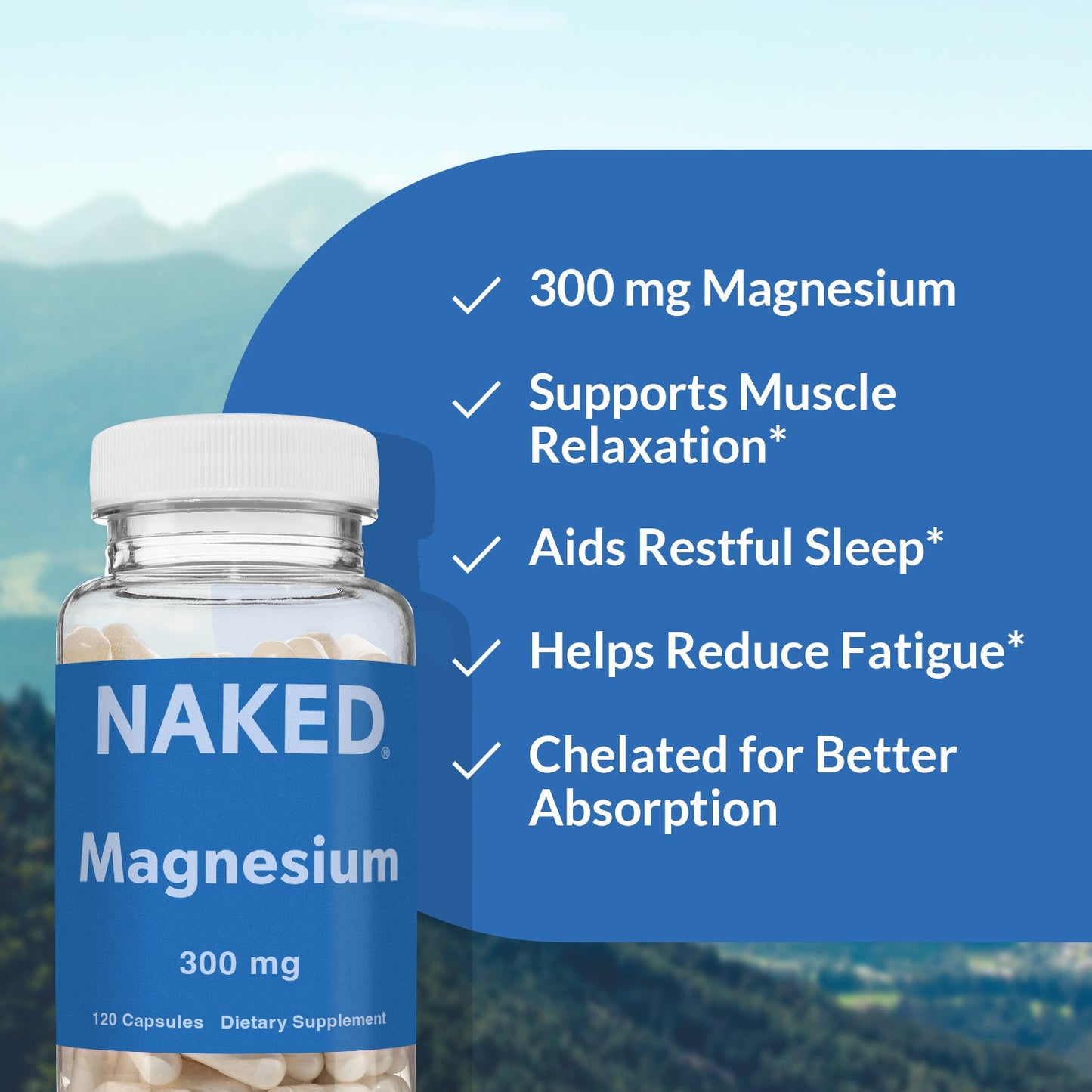 Daily Magnesium Supplement - Magnesium for Simple Daily Nutrition Routines