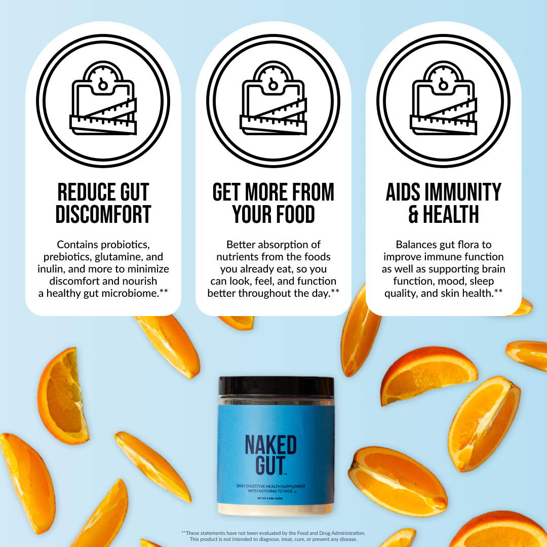 Prebiotic, Probiotic & Fiber Supplement for Straightforward Daily Mixing