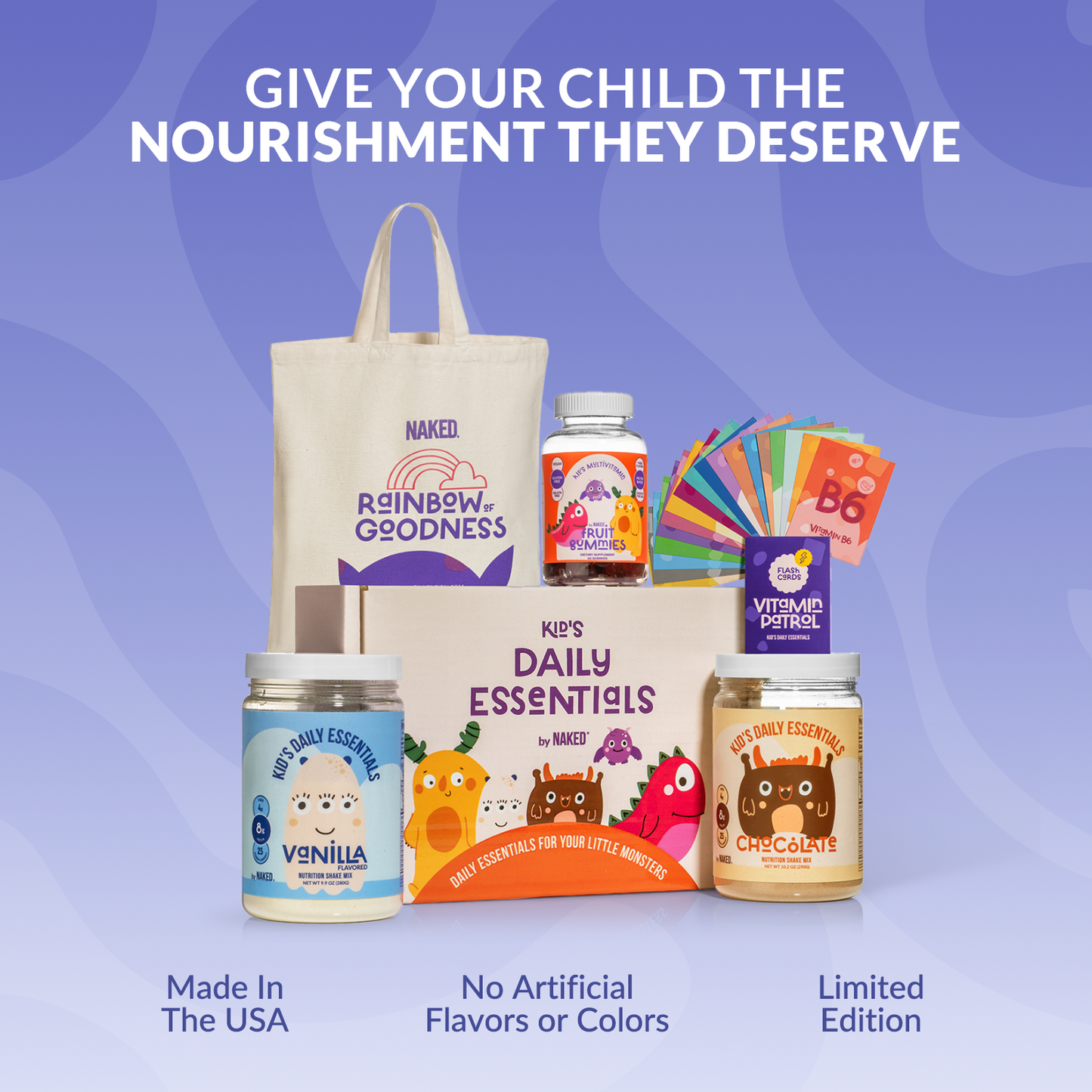 Kid's Essentials Box for Simple Daily Nutrition Routines