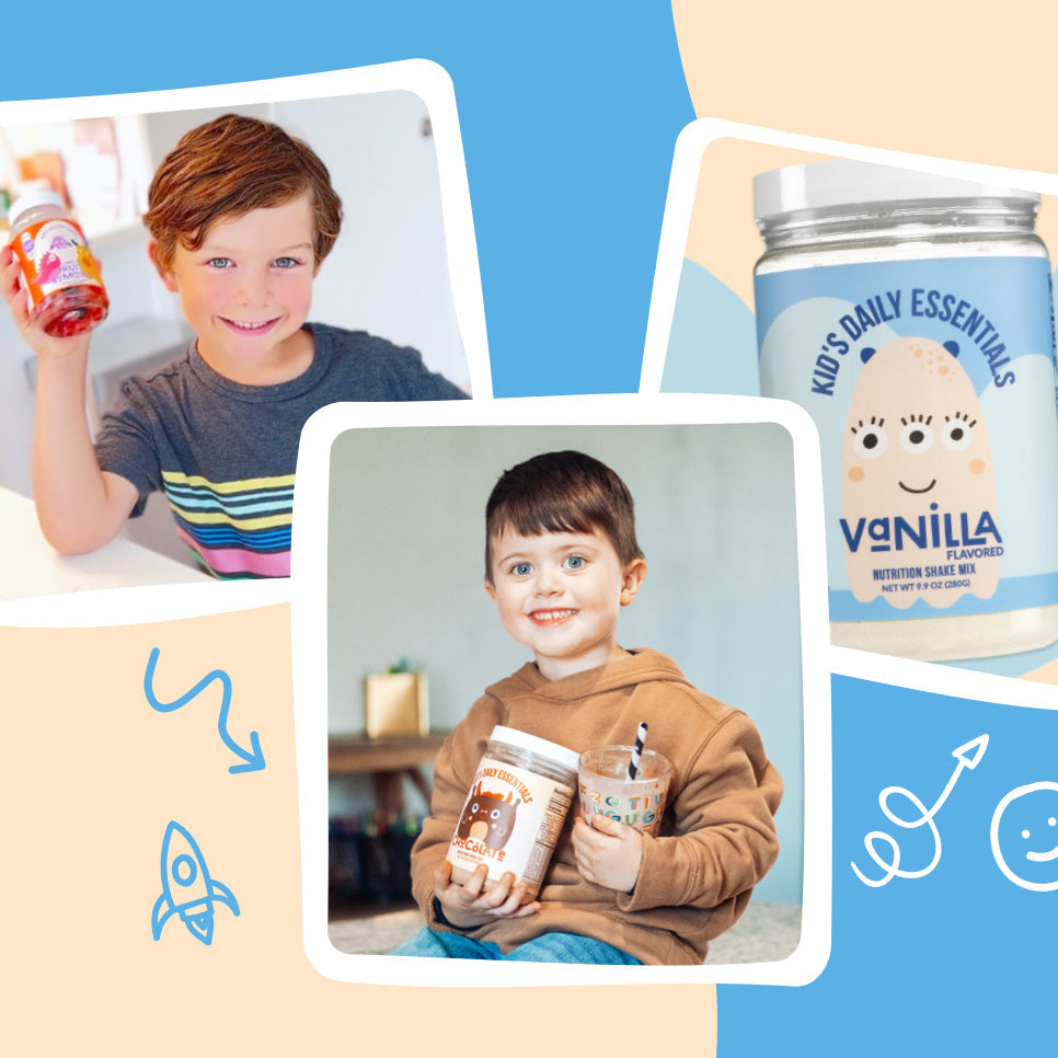 Kid's Nutrition Shake - Vanilla Formula for Simple Daily Nutrition Routines
