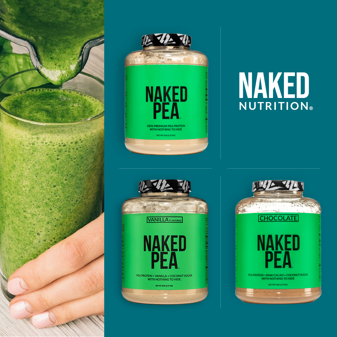Vanilla Pea Protein Powder - Vanilla - Standard Size for Convenient Daily Protein Mixing