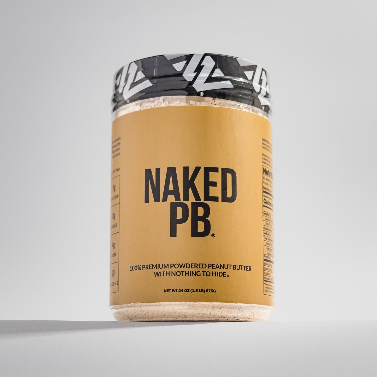 Powdered Peanut Butter - PB - 1.5 LB for Convenient Daily Protein Mixing
