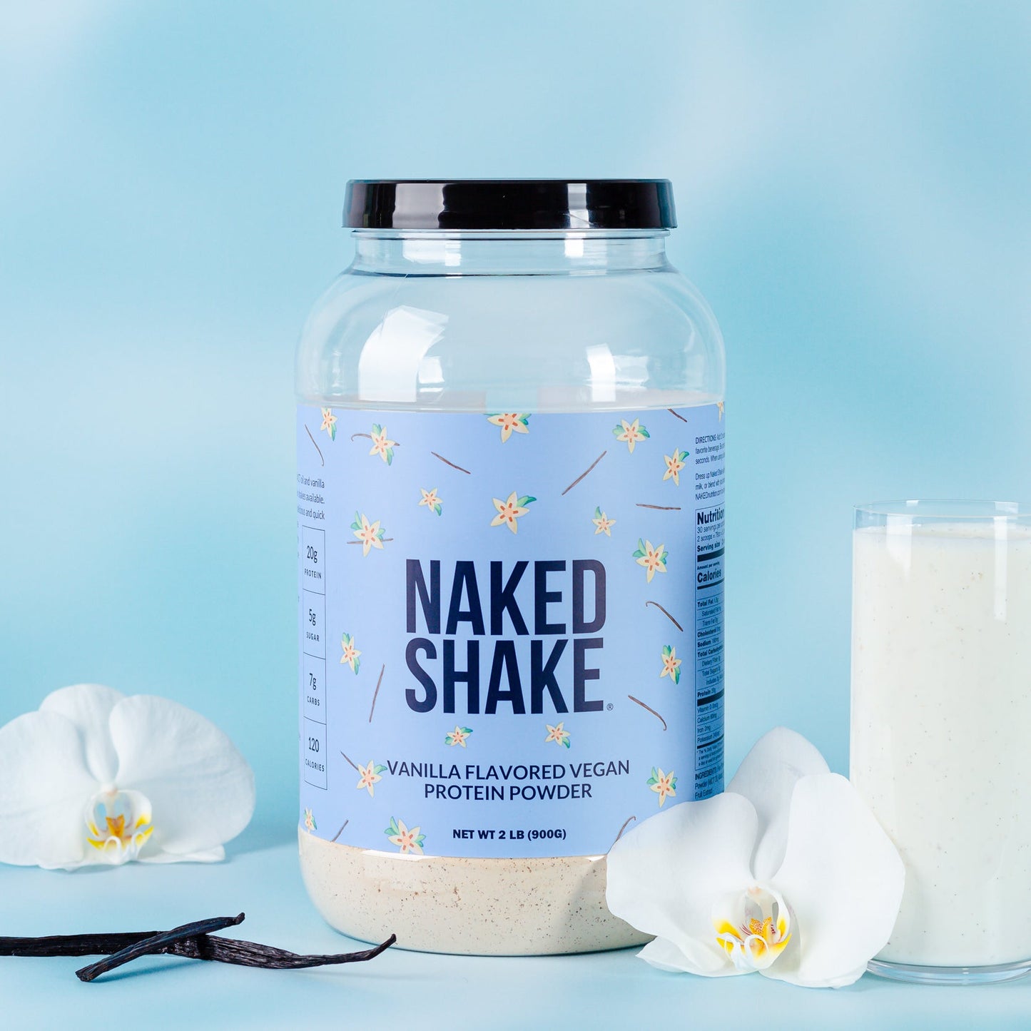 Vanilla Protein Shake - Vanilla for Smooth Shakes at Home or On the Go